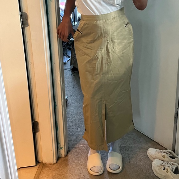 (2 for $25) Cream cargo skirt - Picture 13 of 14